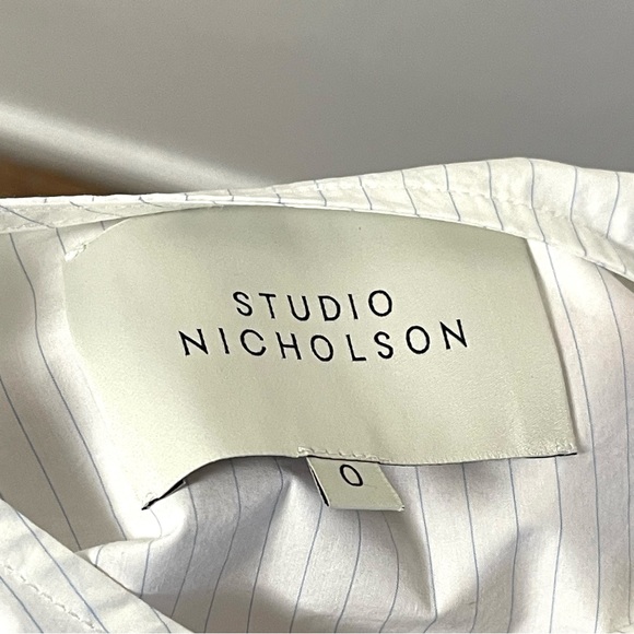 Studio Nicholson Tolan Stripe Top - Picture 11 of 13